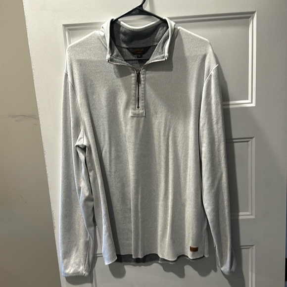 Buckle Other - Men’s Outpost half zip pullover. Purchased from Buckle. Size Large/ light grey.